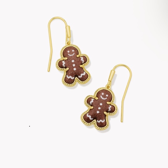 Kendra Scott Jewelry - Kendra Scott Gingerbread Gold Drop Earrings